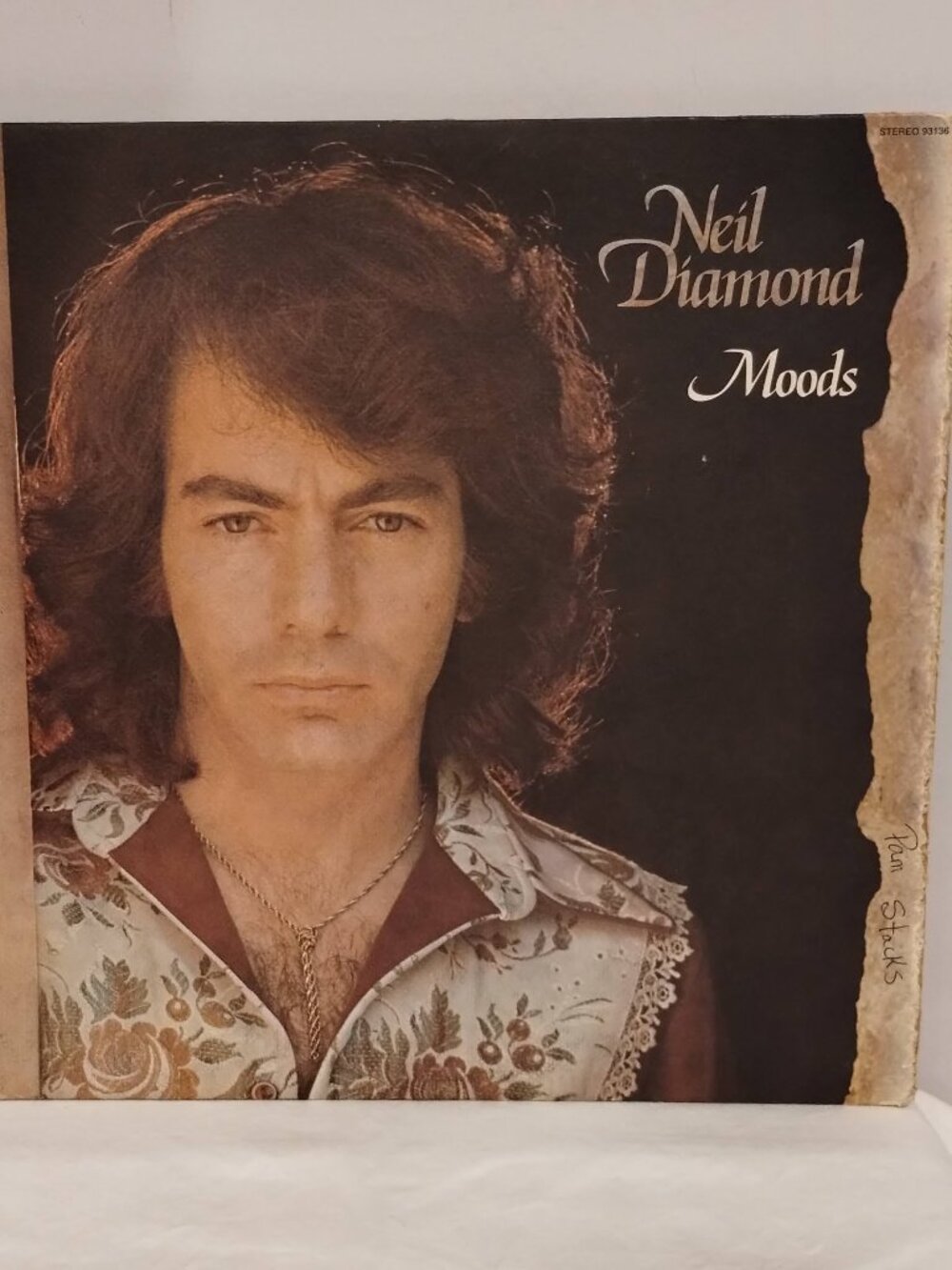 Neil Diamond - Moods Vinyl LP (1972) UNI 93136 - Original Textured Cover - VG